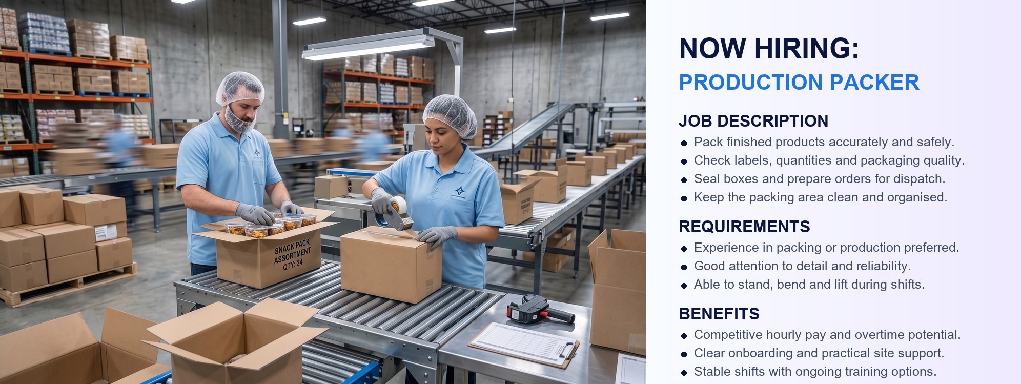 Production Packer advert image